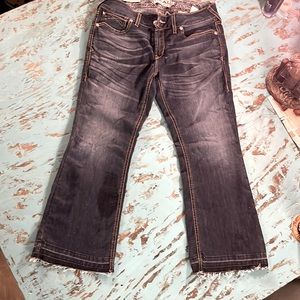 Women's Ariat mid rise boot cat stretch fit Jeans size 31